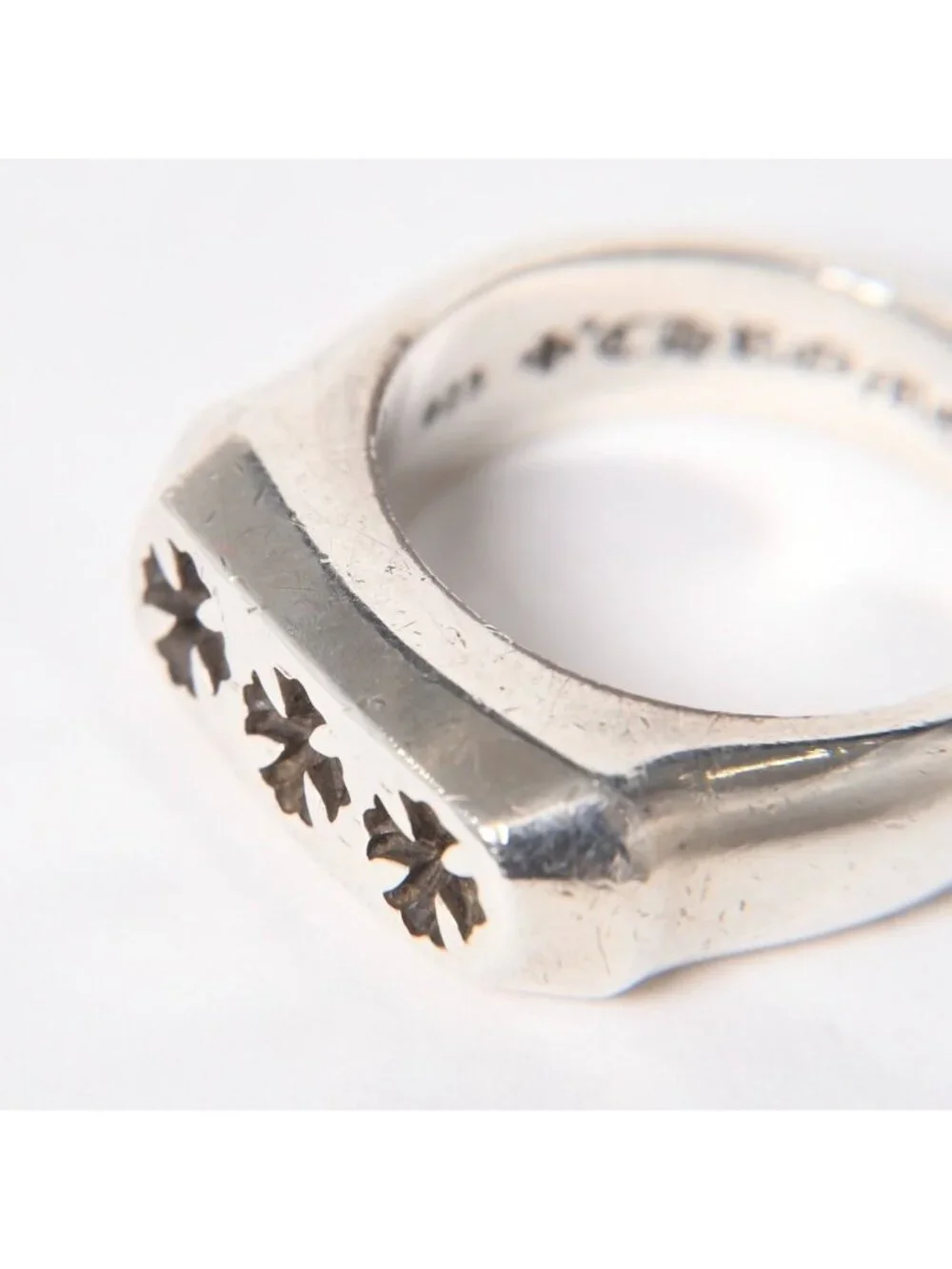 Chrome Hearts Ring Lil PJ Plus 925 Sterling Silver